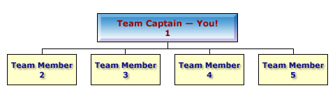 Team Captain Diagram